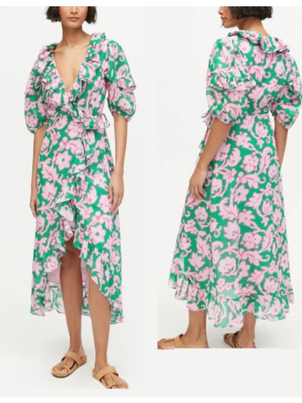 Rhode Lydia Ruffle Maxi Dress - Picture 2 of 2